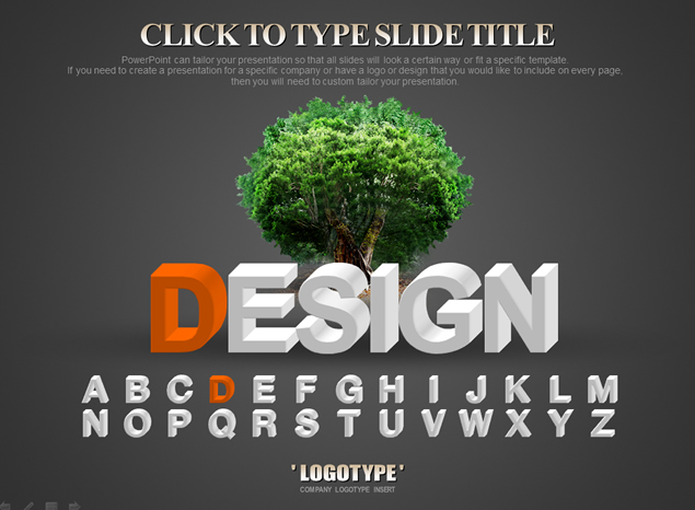 欧美风格双色系DESIGN设计模板，插图，来源：资源仓库www.zycang.com
