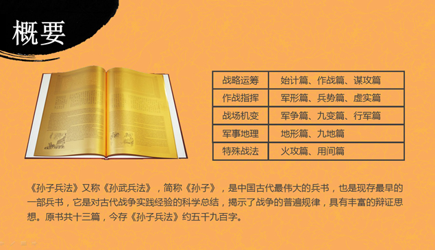 《孙子兵法》读书笔记ppt模板，插图2，来源：资源E网www.zye8.com