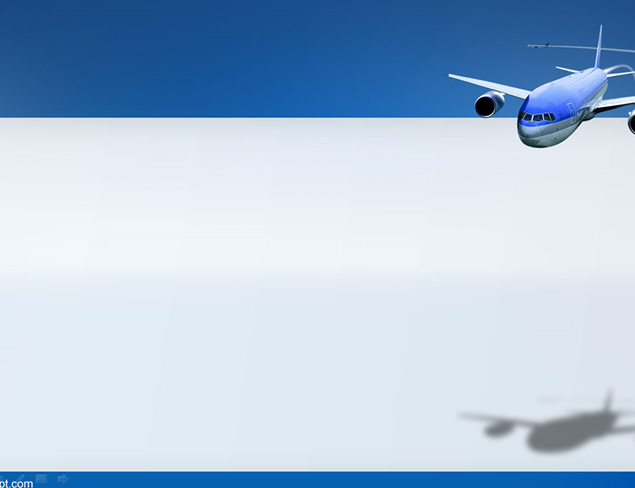 适合航空客运 货运的交通运输ppt模板，插图1，来源：资源仓库www.zycang.com