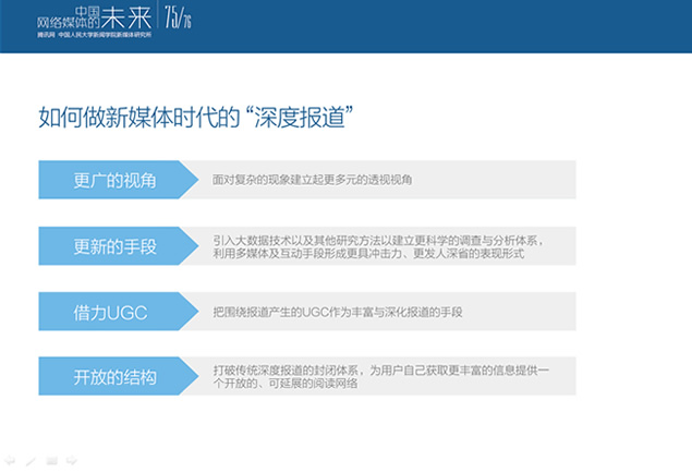 《中国网络媒体的未来》分析报告ppt模板