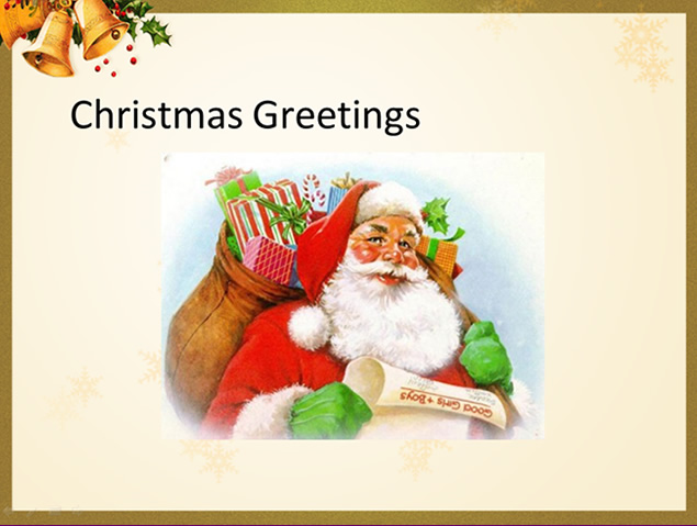 2014年圣诞节ppt模板，插图2，来源：资源仓库www.zycang.com