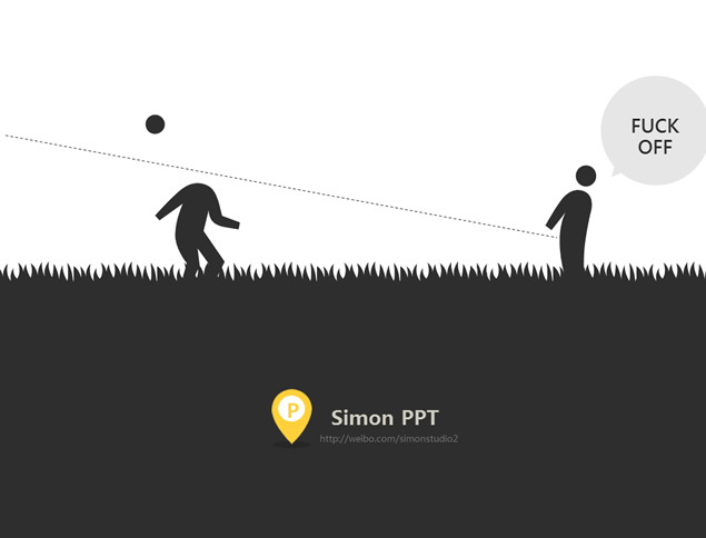 Simon 阿文关于ppt设计的经验分享ppt模板，插图14，来源：资源仓库www.zycang.com