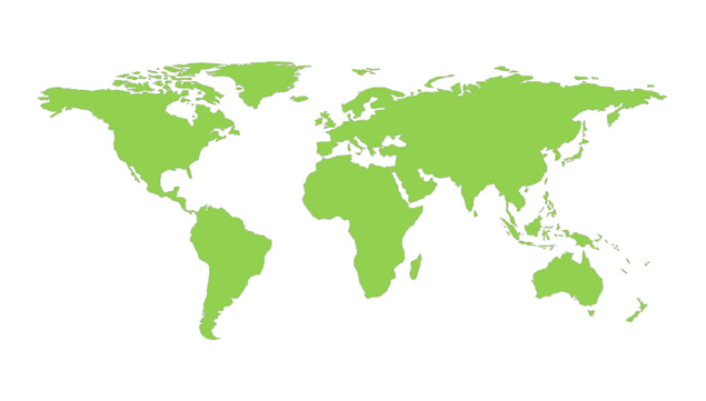 线条色块多款可编辑世界地图ppt素材模板，插图1，来源：资源仓库www.zycang.com