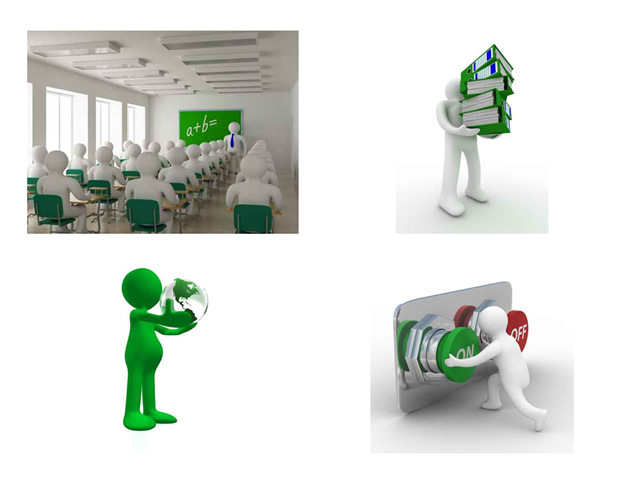绿色环保系列3D小人图片，插图4，来源：资源仓库www.zycang.com