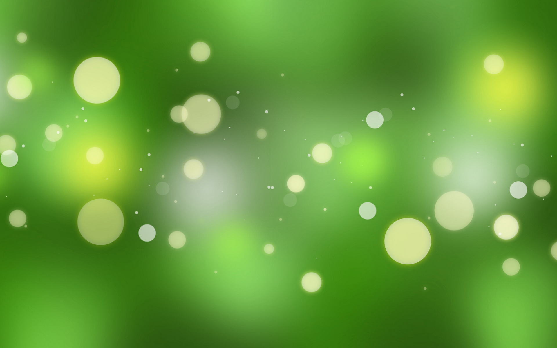 唯美荧光光斑 光圈iOS朦胧绿高清幻灯片背景