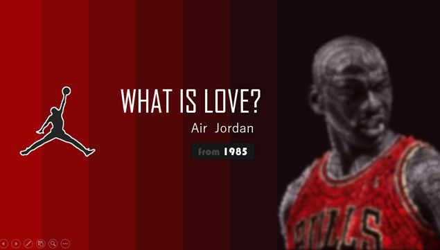 Jordan（乔丹）品牌篮球运动体育主题ppt模板，插图，来源：资源仓库www.zycang.com