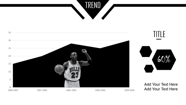 Jordan（乔丹）品牌篮球运动体育主题ppt模板，插图6，来源：资源仓库www.zycang.com