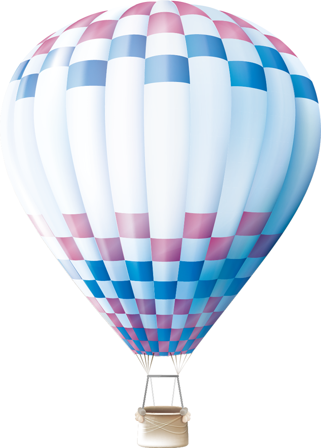 彩色热气球高清png图片上（53张），插图3，来源：资源仓库www.zycang.com