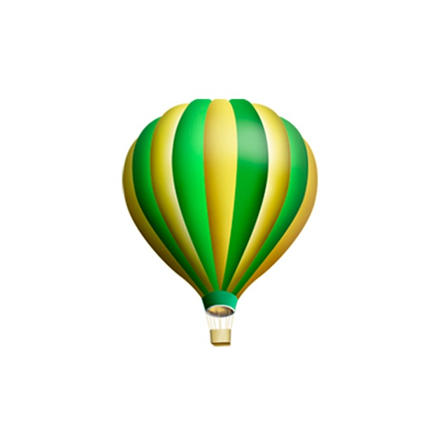彩色热气球高清png图片上（53张），插图22，来源：资源仓库www.zycang.com