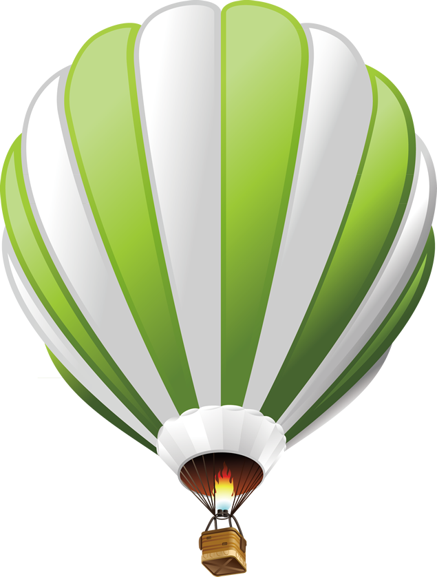 彩色热气球高清png图片上（53张），插图，来源：资源仓库www.zycang.com