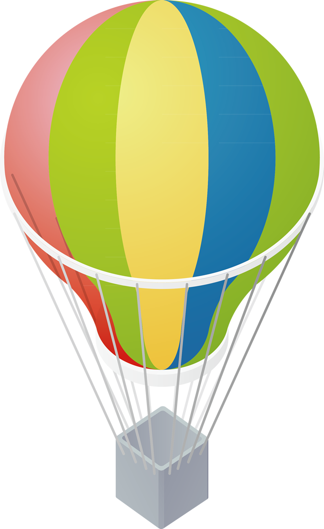 彩色热气球高清png图片上（53张），插图16，来源：资源仓库www.zycang.com