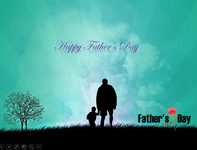 Happy Father’s Day两套父亲节ppt模板打包下载-资源仓库