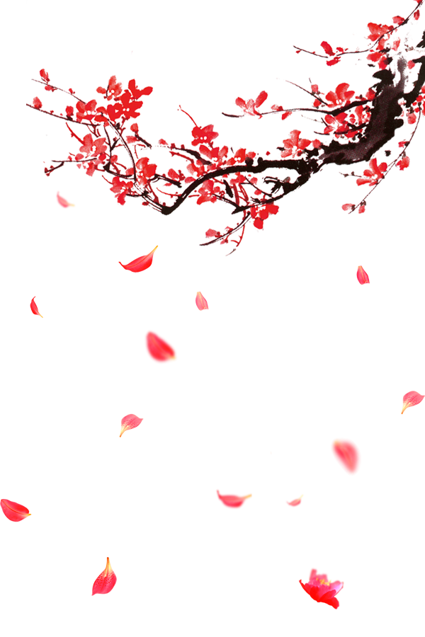 花鸟山水中国风系列png高清图片（22张），插图17，来源：资源仓库www.zycang.com