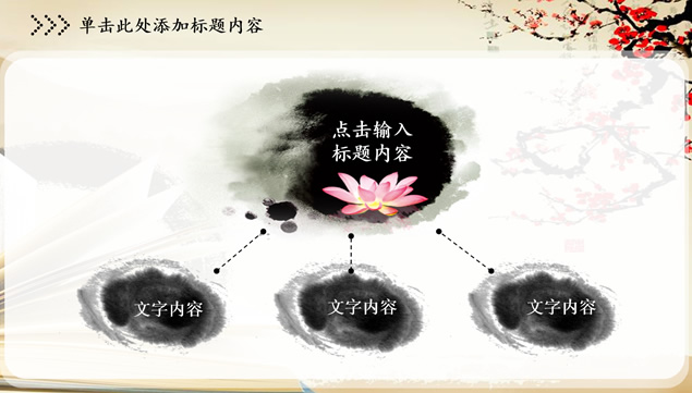 古典文化艺术中国风工作总结报告ppt模板，插图6，来源：资源仓库www.zycang.com