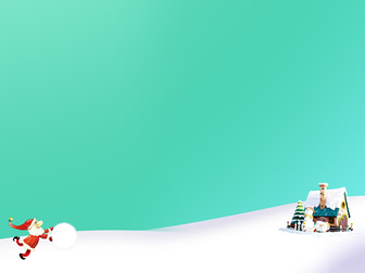 雪地绿色高清圣诞节背景图片