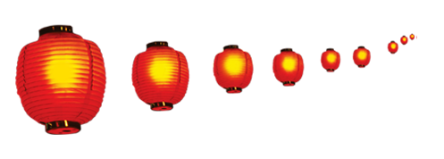 多款样式传统中国风灯笼png免抠图片（9张），插图3，来源：资源仓库www.zycang.com