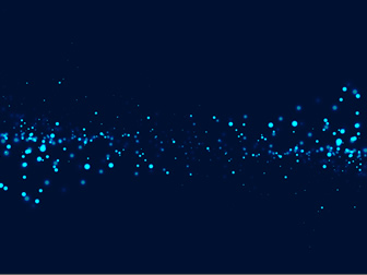 唯美蓝色粒子光点光斑科技风高清背景（5张）