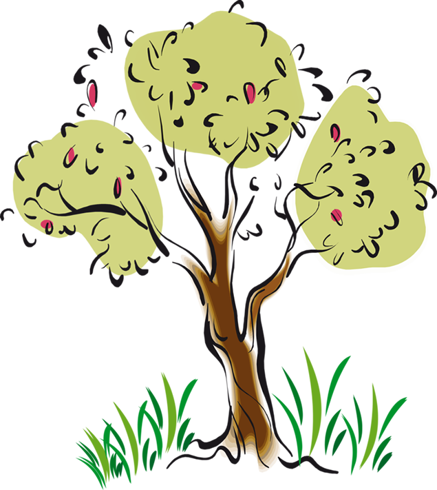 可爱的矢量卡通树——植树节免抠素材（40张），插图1，来源：资源仓库www.zycang.com