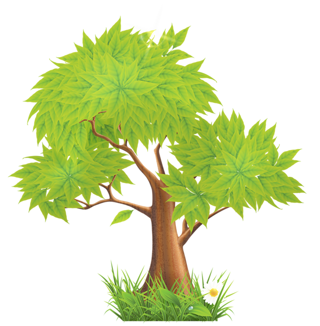 可爱的矢量卡通树——植树节免抠素材（40张），插图7，来源：资源仓库www.zycang.com