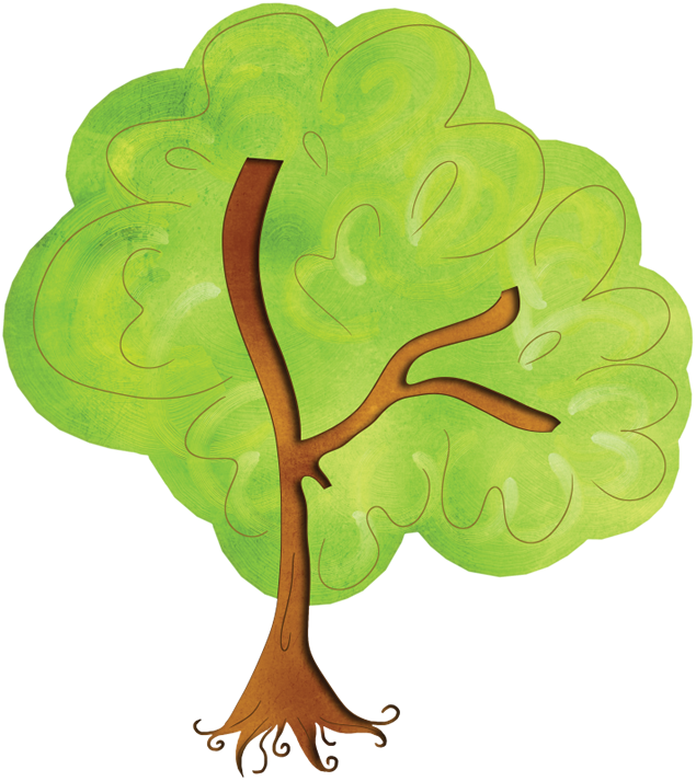 可爱的矢量卡通树——植树节免抠素材（40张），插图12，来源：资源仓库www.zycang.com