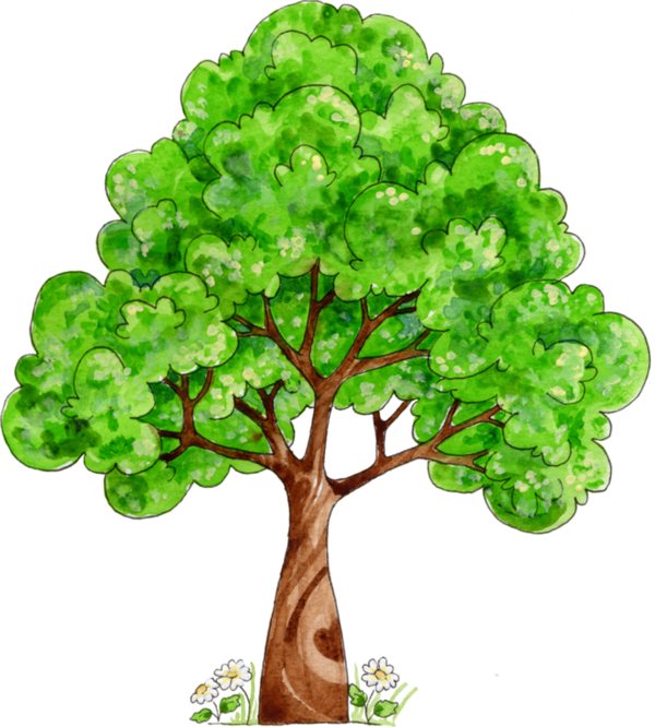 可爱的矢量卡通树——植树节免抠素材（40张），插图16，来源：资源仓库www.zycang.com