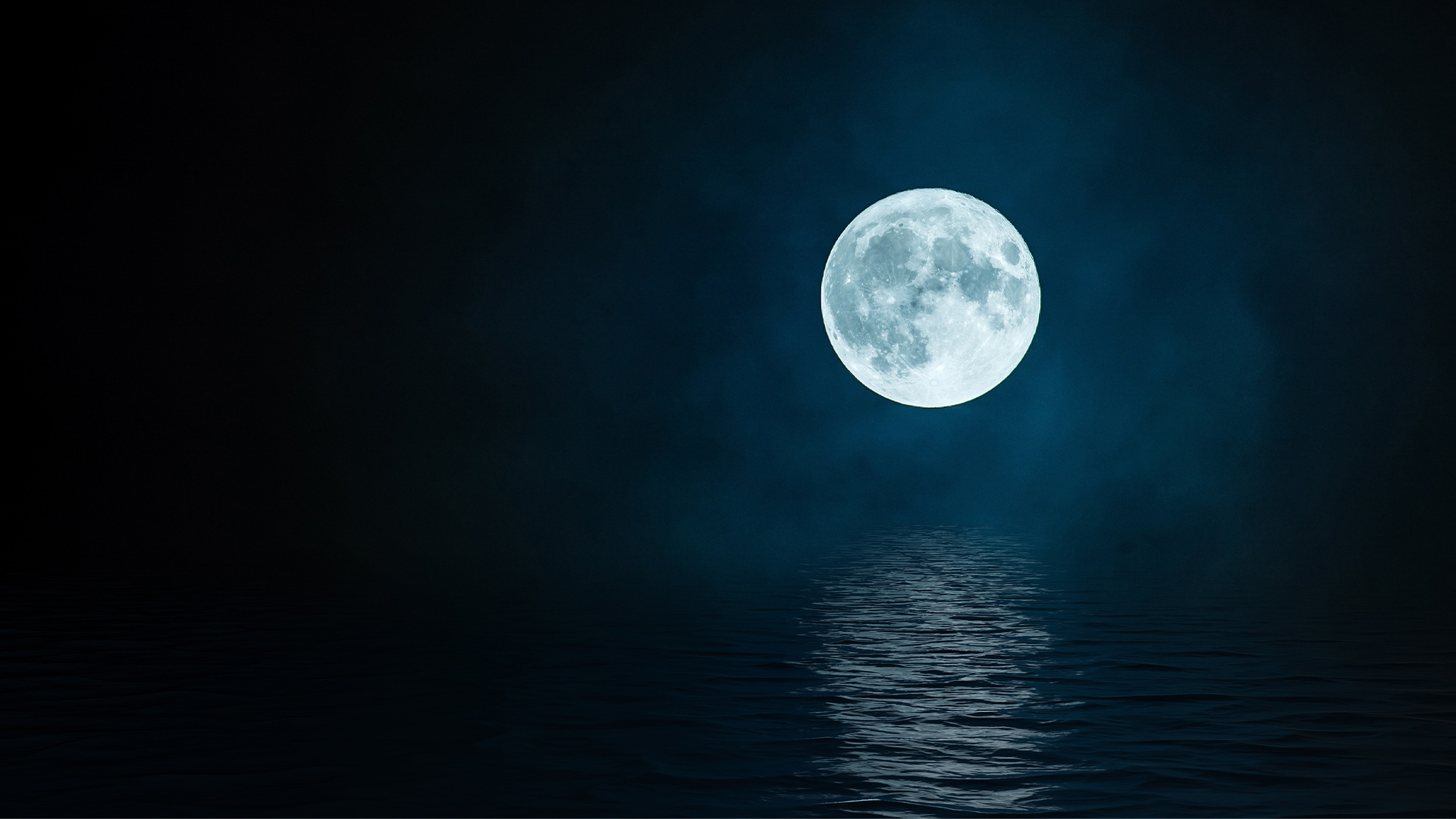 水中月,水中月亮,月亮水中倒影摄影图片_大山谷图库