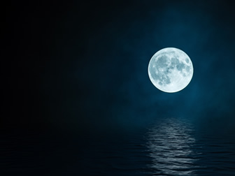 超大圆月月色高清背景（2张）