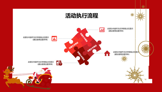 Merry Christmas圣诞节活动策划ppt模板，插图11，来源：资源仓库www.zycang.com