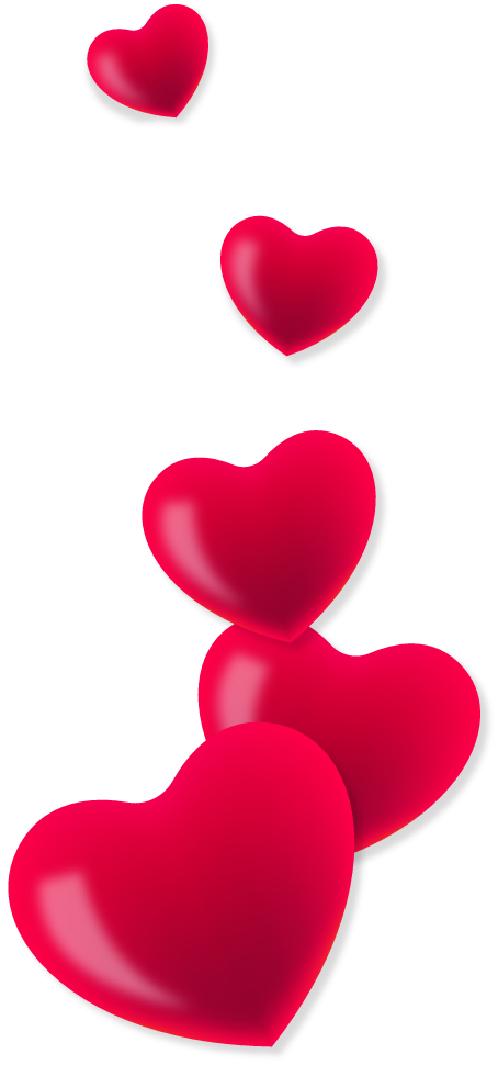红色爱心免抠图情人节ppt模板设计素材（12张），插图10，来源：资源仓库www.zycang.com