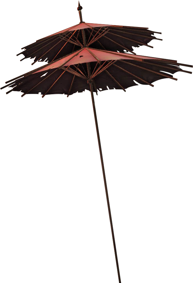 中国风古典雨伞高清免抠图（9张），插图2，来源：资源仓库www.zycang.com
