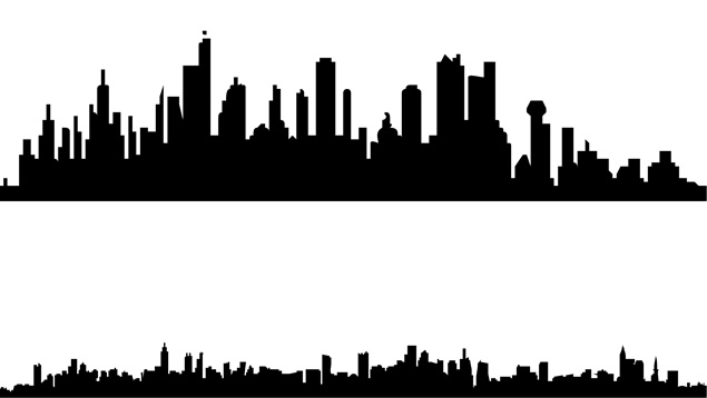 国内国际重点城市剪影素材集合，插图11，来源：资源仓库www.zycang.com