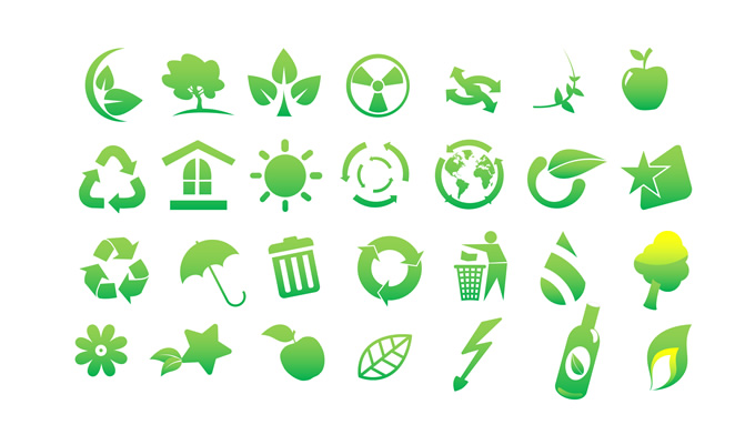 生态 环保绿色出行保护环境主题ppt图标（120+），插图3，来源：资源仓库www.zycang.com