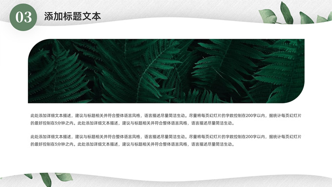 淡雅小清新总结汇报商务通用ppt模板，插图13，来源：资源仓库www.zycang.com