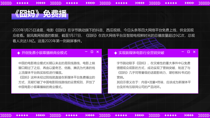 紫色酸性风格新媒体运营培训课件ppt模板，插图14，来源：资源仓库www.zycang.com